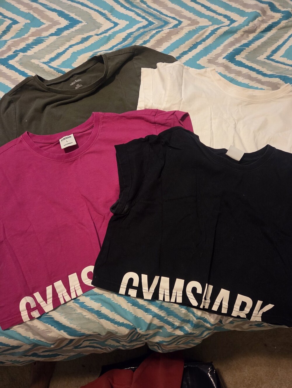 Gymshark Fraction Crop Top Bundle